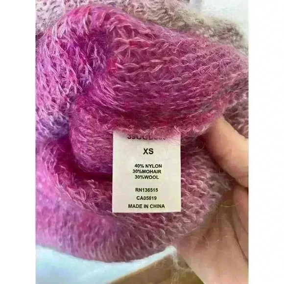 Revolve One Grey Day Bundle (2) Merino Wool and Alpaca Sweaters, XS - Picture 5 of 15